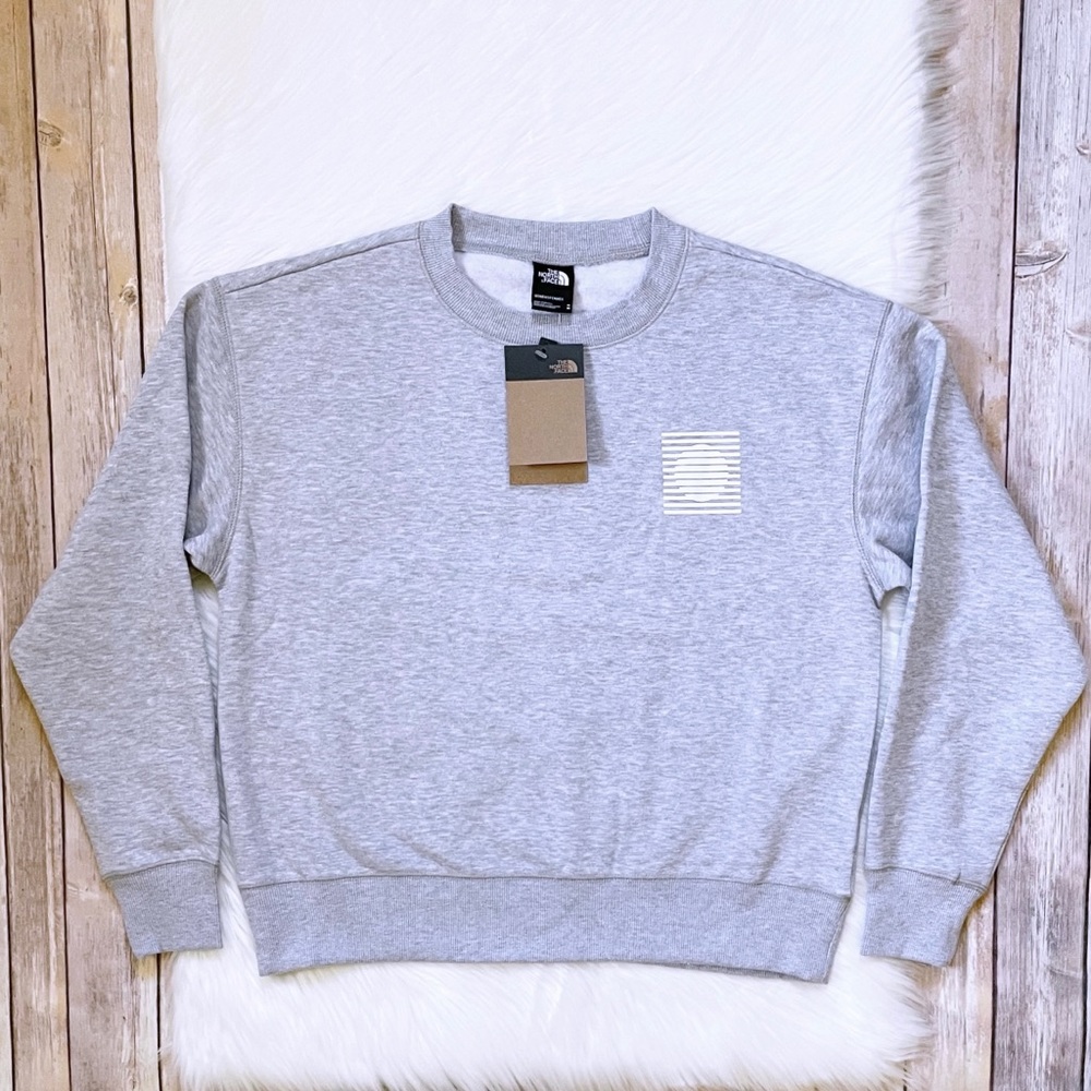The North Face Women’s USA Crew Neck Grey Pullover